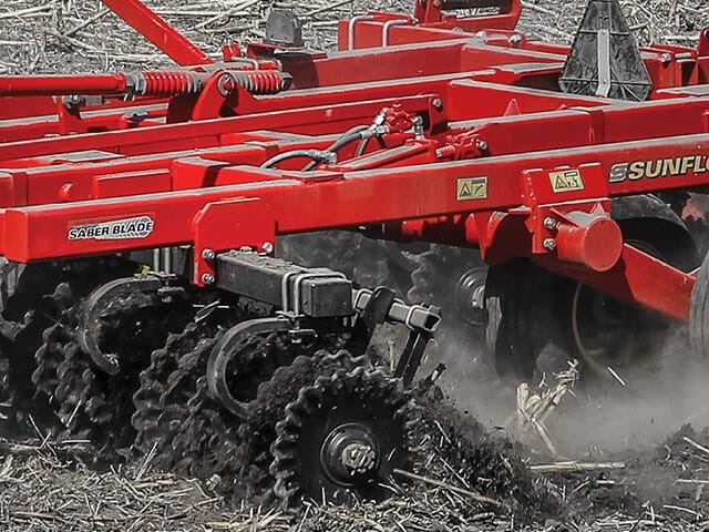 Sunflower Vertical Tillage