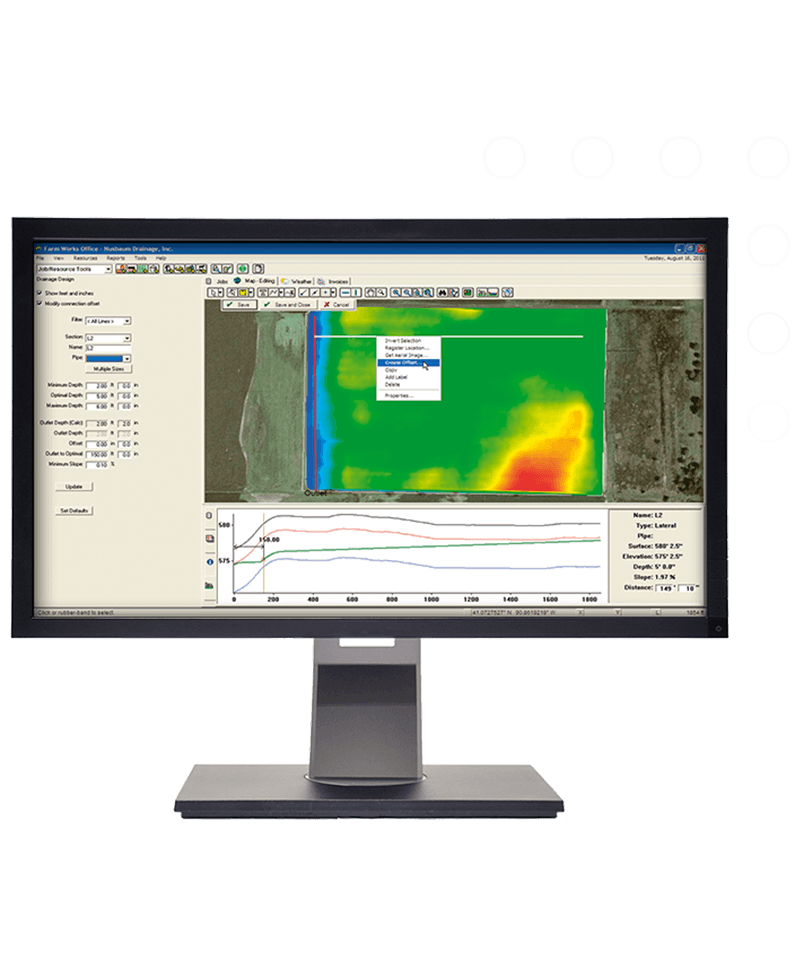 Trimble Water Management WM-Drain Farm Drainage Solution
