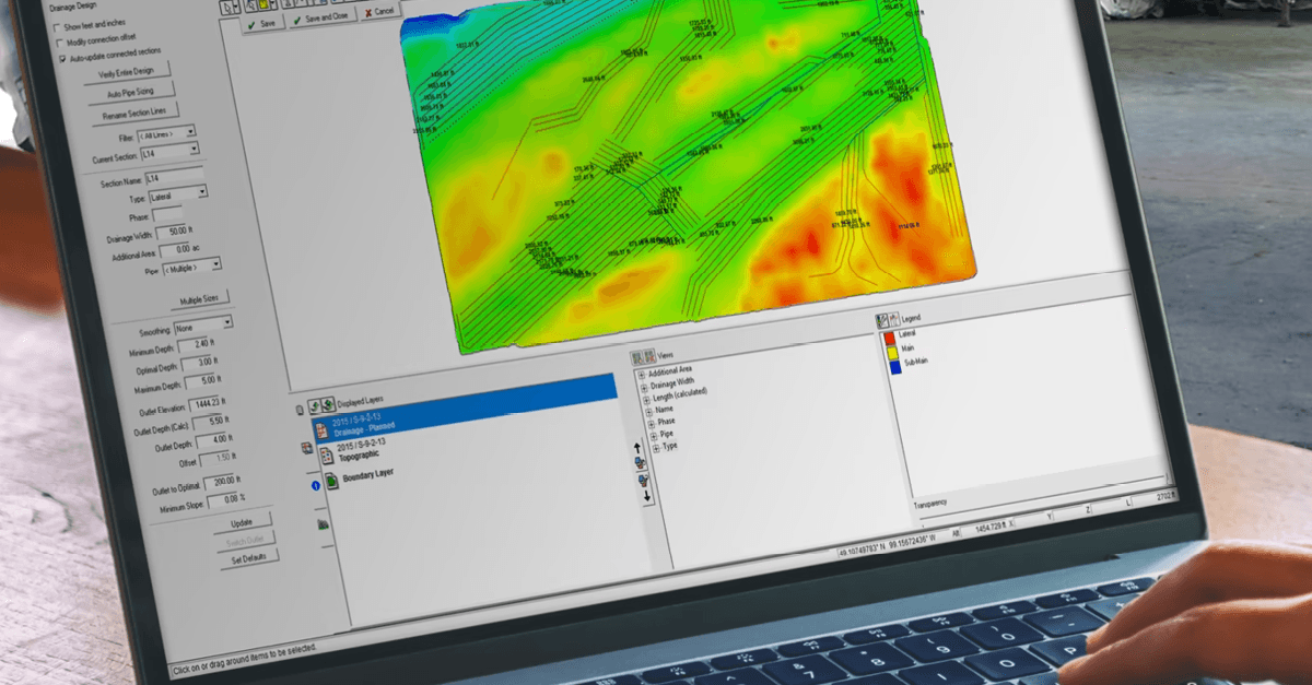 Trimble Subsurface Drainage Software