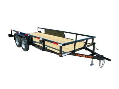 Ranch King Gooseneck Trailer Tandem Axle Utility TC 70 Series