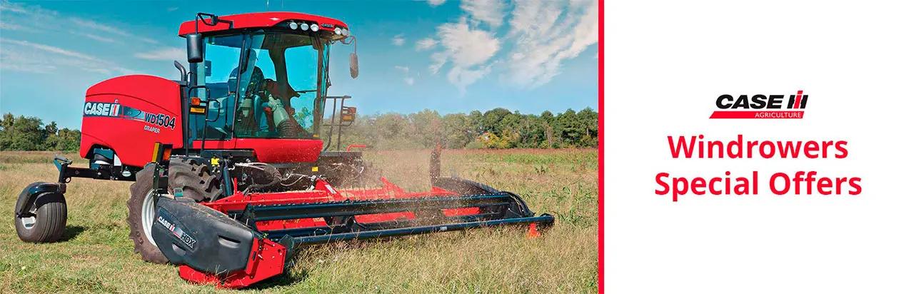 Case IH Windrowers Special Offers