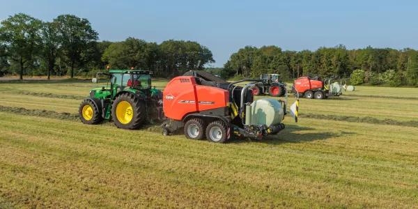 KUHN Round Baler-Wrapper Combinations