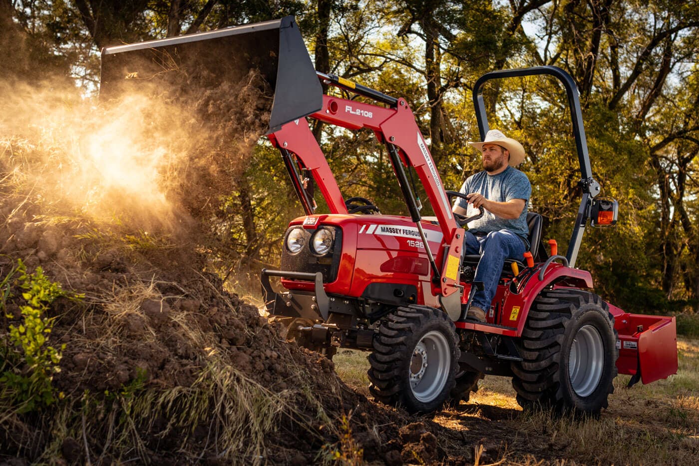Massey Ferguson compact tractor