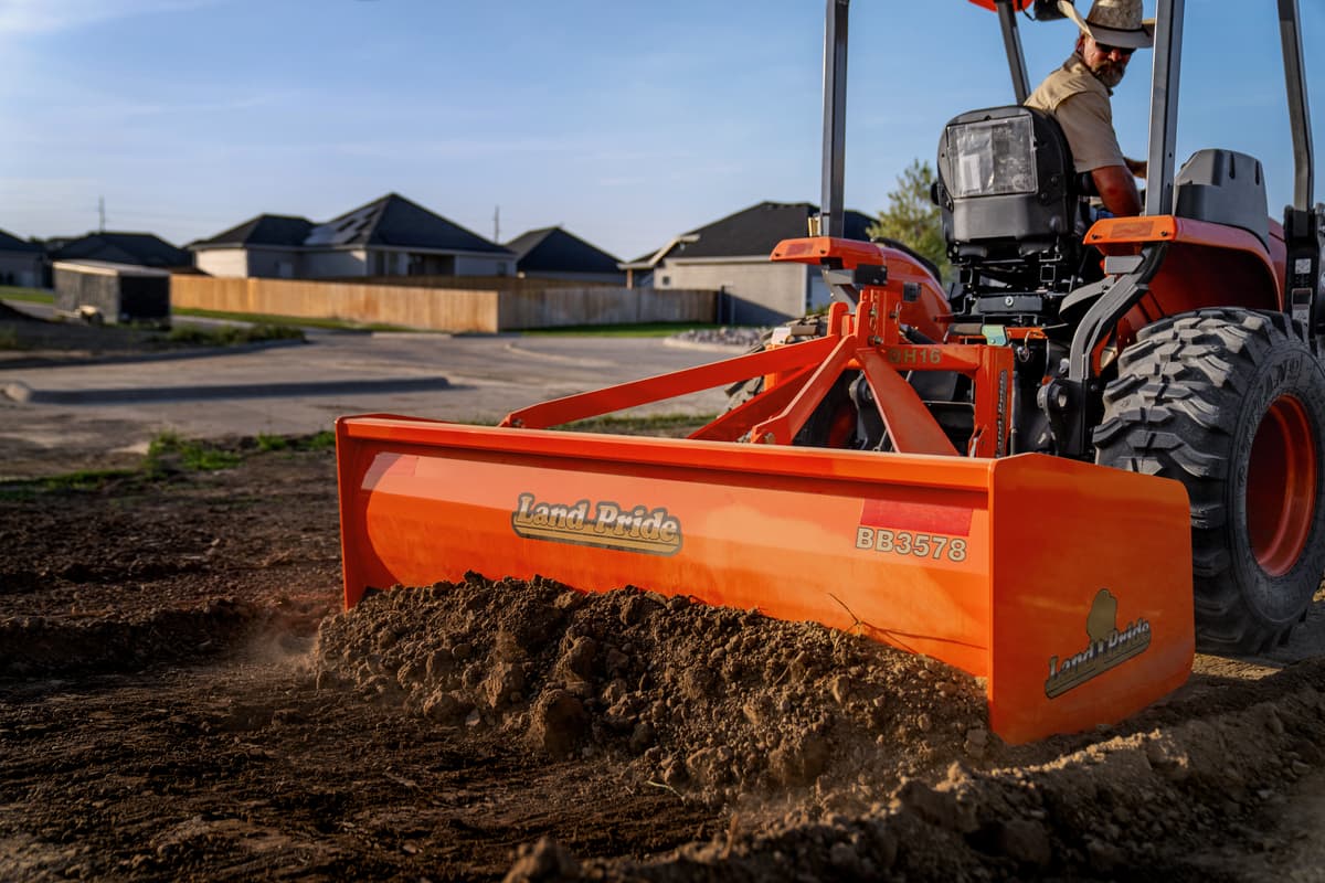 Land Pride box blade